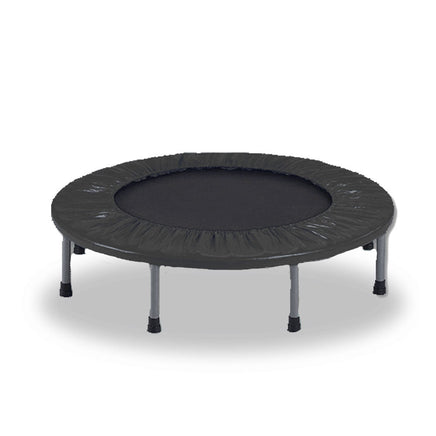38" Mini Trampoline Jogger Rebounder Home Gym Workout Fitness Black