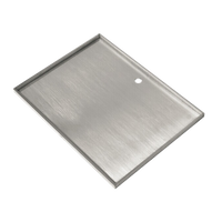 Stainless Steel BBQ Grill Hot Plate 46.5 x 38CM Premium 304 Grade
