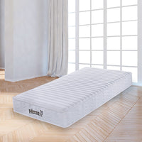 Contour Encased Coil Single Mattress – Hybrid Support with CertiPUR-US Certified Foam Comfort Layers