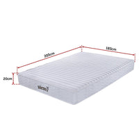 Contour Encased Coil King Mattress – Hybrid Support with CertiPUR-US Certified Foam Comfort Layers