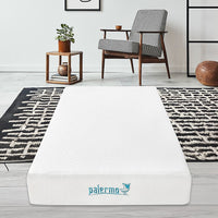 King Single 25cm Gel Memory Foam Mattress – Dual-Layered Comfort with CertiPUR-US Certified Foam
