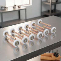 Garage Door Roller / Wheel / Heavy-duty 13 Ball Bearing 12 Pack