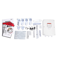 1000KG 20W Solar Double Swing Auto Motor Remote Gate Opener