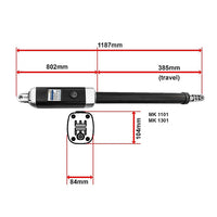 500KG Single Swing Auto Motor Remote Gate Opener