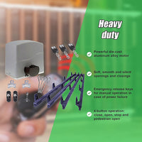 700KG Auto Slide Sliding Gate Opener Automatic w 4m Rail