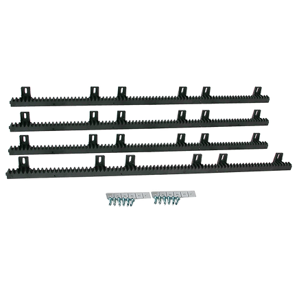 Sliding Gate Hardware Accessories Kit - 4m Gear Rack Track