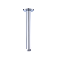 Shower Head Arm Wall Connector Round Bathroom Rainforest ShowerHead