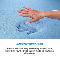 Double Green Tea Memory Foam Mattress – Cooling Comfort with CertiPUR-US Certified Foam