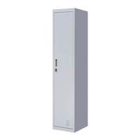 One-Door Office Gym Shed Clothing Locker Cabinet