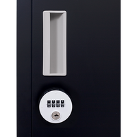 2-Door Vertical Locker for Office Gym Shed School Home Storage