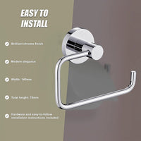 Classic Chrome Toilet Paper Holder Bathroom