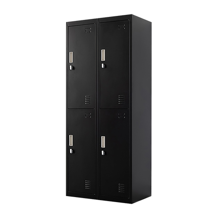 Four-Door Office Gym Shed Storage Locker