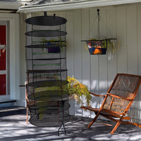 Herb Drying Rack Net 8 Layer Dryer Mesh Hanging Dryer Rack Zipper Dry Rack