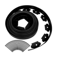 Landscape No Dig Lawn Garden Edging Kit 10m Flexible Durable Border Paver