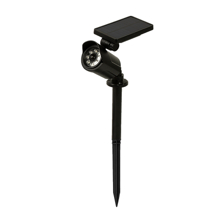 Solar LED Spotlight - Solar-powered motion-activated LED security light
