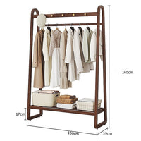 160x100cm Clothes Rack Slim Stylish Space Saving