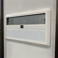 RV Caravan Camper Van Hinged Push Out Window Motorhome Exit Window 900mm x 500mm