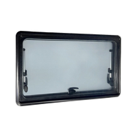 RV Caravan Camper Van Hinged Push Out Window Motorhome Exit Window 900mm x 500mm