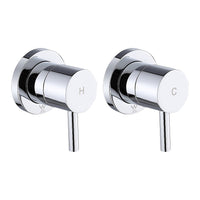 Bathroom Shower Bath Hot and Cold Mixer WATERMARK Certified in Chrome