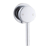 Single Round Shower Bath Mixer Tap Bathroom WATERMARK Approved