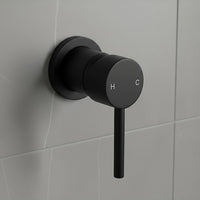 Single Round Shower Bath Mixer Tap Bathroom WATERMARK Approved