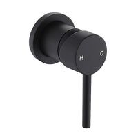 Single Round Shower Bath Mixer Tap Bathroom WATERMARK Approved