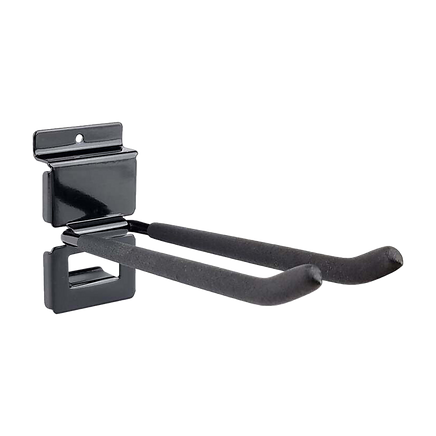 Garage Slatwall Retail Store Display Wall Mount Storage Double Hooks