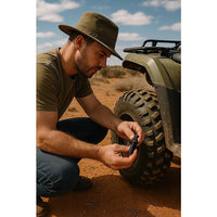 Tyre Deflators x4 Air Deflator Tire Valve Core Tool 10~30 PSI Portable 4WD