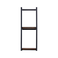 Stylish Bathroom Towel Storage Rack with Wooden Shelves