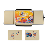 Portable Jigsaw 1000 Pieces Board Puzzle Storage Carry Safe Case Carrier