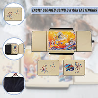 Portable Jigsaw 1000 Pieces Board Puzzle Storage Carry Safe Case Carrier