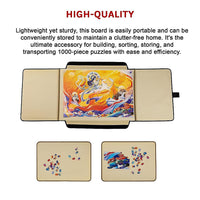 Portable Jigsaw 1000 Pieces Board Puzzle Storage Carry Safe Case Carrier
