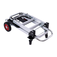 Hand Truck 2 in 1 Folding Dolly Cart 180kg Capacity Heavy Duty Aluminium