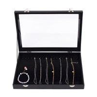 Jewellery Display Box Case for Rings Bracelets Necklaces Retail