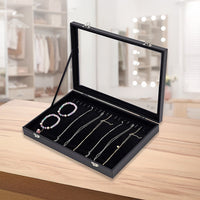 Jewellery Display Box Case for Rings Bracelets Necklaces Retail
