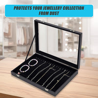 Jewellery Display Box Case for Rings Bracelets Necklaces Retail