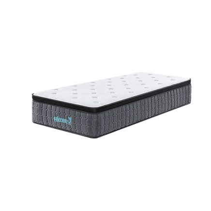 Single Euro Top Pocket Spring Mattress – Motion Isolation Comfort with CertiPUR-US Certified Foam Layers