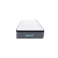 Single Euro Top Pocket Spring Mattress – Motion Isolation Comfort with CertiPUR-US Certified Foam Layers