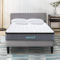 Queen Euro Top Pocket Spring Mattress – Motion Isolation Comfort with CertiPUR-US Certified Foam Layers