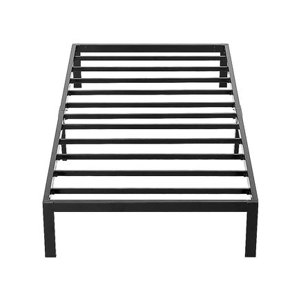 Single Full Metal Bed Frame Base – Sturdy Steel Bed Base for Australian Mattress