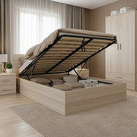 Double Gas Lift Bed Mechanism with Frame – Storage Platform & Sofa Bed Kit