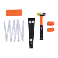 48Pc Laminate Wood Flooring Installation Kit Tapping Block Rubber Mallet