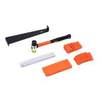 48Pc Laminate Wood Flooring Installation Kit Tapping Block Rubber Mallet
