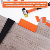48Pc Laminate Wood Flooring Installation Kit Tapping Block Rubber Mallet