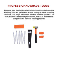 48Pc Laminate Wood Flooring Installation Kit Tapping Block Rubber Mallet
