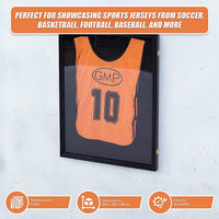 Jersey Display Frame Case 590 x 790 x 40mm Lockable JBox