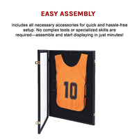 Jersey Display Frame Case 590 x 790 x 40mm Lockable JBox