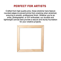 50x Canvas Stretcher Bars Frames Pine Wood