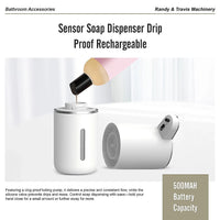 Sensor Soap Dispenser Drip Proof Rechargeable