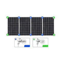 Solar Panel Roof Mount Kit – Universal Clamps & Brackets Set for Secure Solar Installation